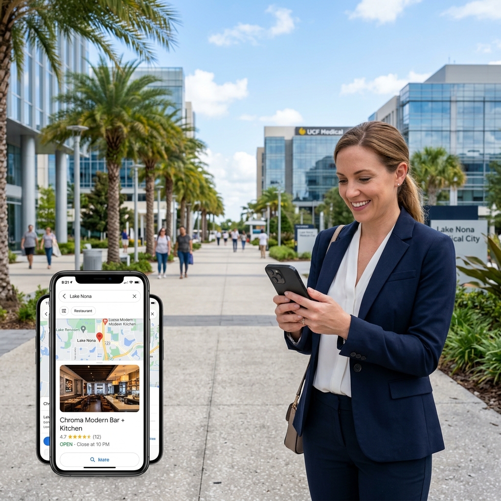 Web design and local SEO services in Lake Nona, FL